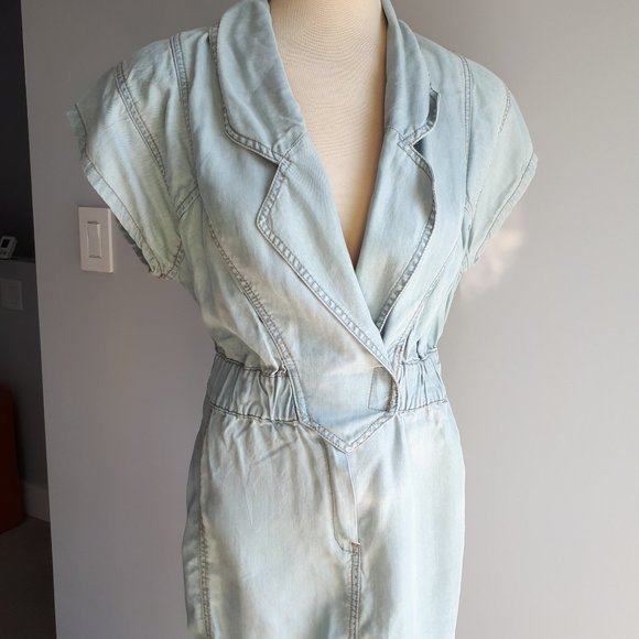 Blank NYC Dresses & Skirts - NWOT Blank NYC denim mini dress size XS